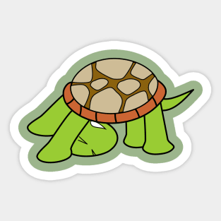 Yoga turtle Sticker